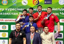 АКМОЛИНЦЫ СТАЛИ ЧЕМПИОНАМИ КАЗАХСТАНА ПО БОРЬБЕ НА ПОЯСАХ АЛЫШ