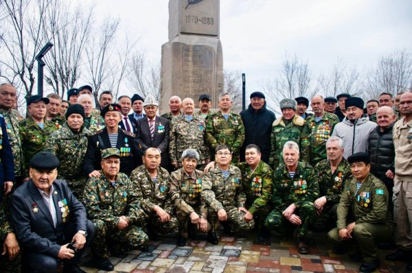 Память воинов-афганцев почтили в Конаеве