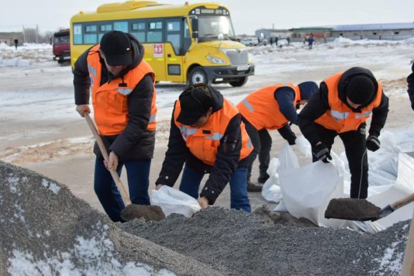 Учения в Акмолинской области: отработаны мероприятия при  ЧС паводкового периода