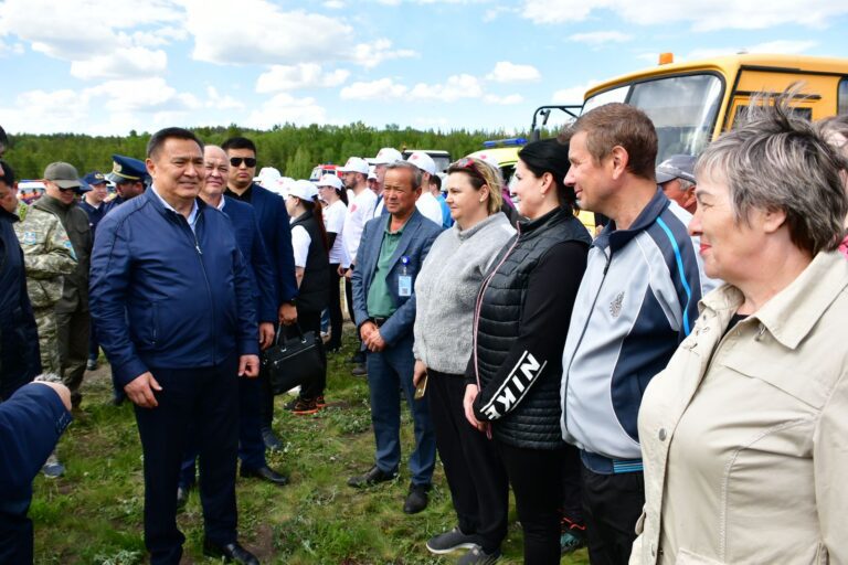 В Акмолинской области прошли штабные учения «Өрт-2024»