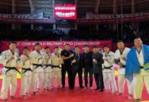 Команда армейских дзюдоистов вошла в тройку сильнейших на Чемпионате мира в Ташкенте