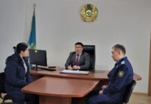 Рабочая поездка заместителя прокурора области в Бурабайский район