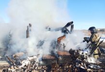 Огнеборцы потушили пожар