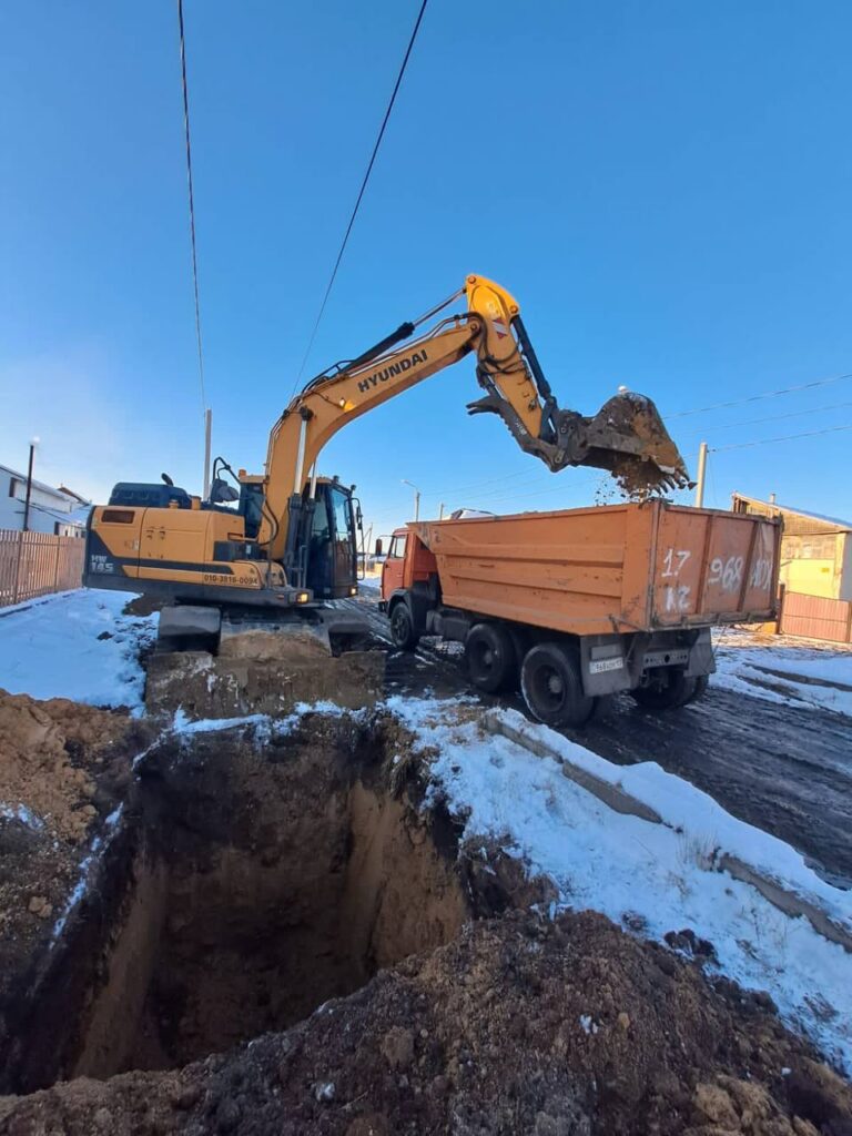 Завершен первый этап проекта реконструкция водопроводных сетей города Макинск