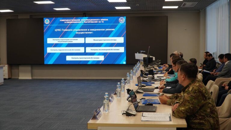 Стартовало республиканское командно-штабное учение «Қыс-2024»