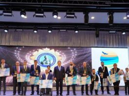 Лучших спортсменов и тренеров чествовали в Акмолинской области