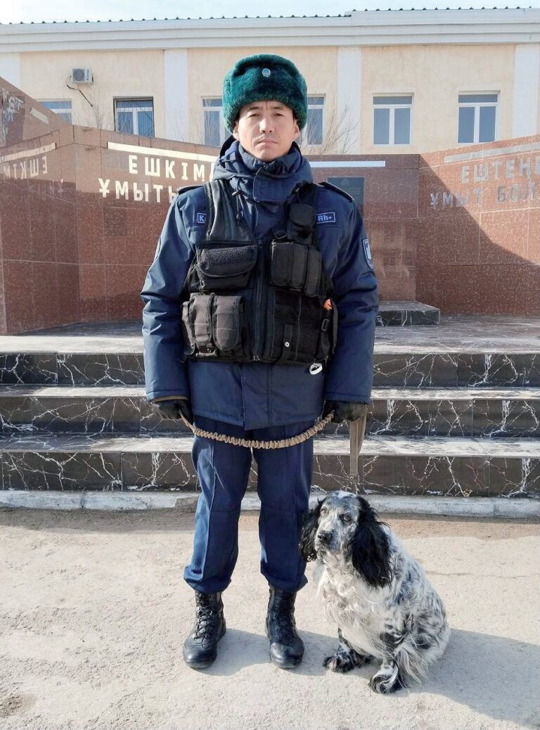 Свыше 40 кг наркотиков помогли изъять служебные собаки Нацгвардии МВД РК