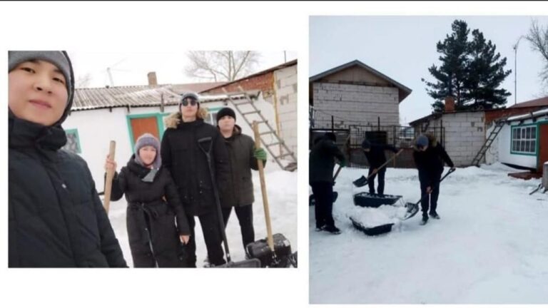 Волонтеры оказали помощь пожилым людям