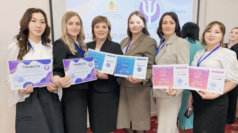 Акмолинские педагоги в тройке призёров республиканского конкурса «Лучший психолог года»