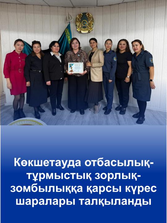 В Кокшетау обсуждены меры по борьбе с семейно-бытовым насилием