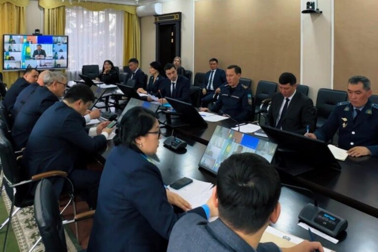В акимате области прошло заседание межведомственной рабочей группы по вопросам ДТП